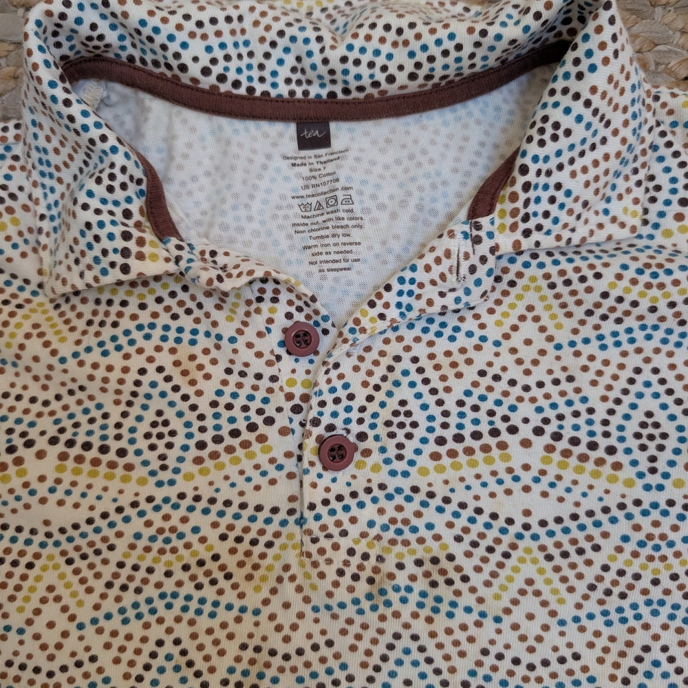 Tea Collection Boys Polka Dot Polo Shirt (7)